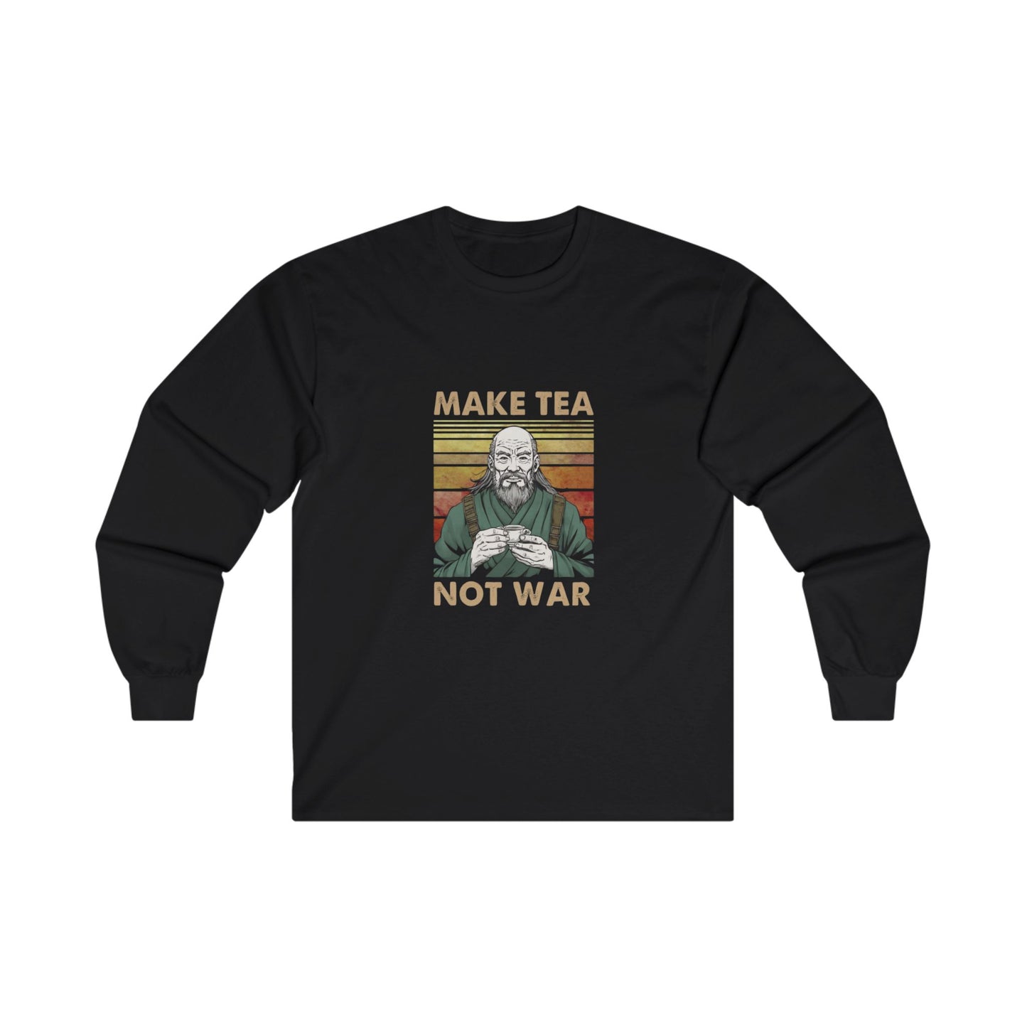 Make Tea Not War Adult Long Sleeve T-shirt