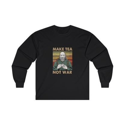 Make Tea Not War Adult Long Sleeve T-shirt