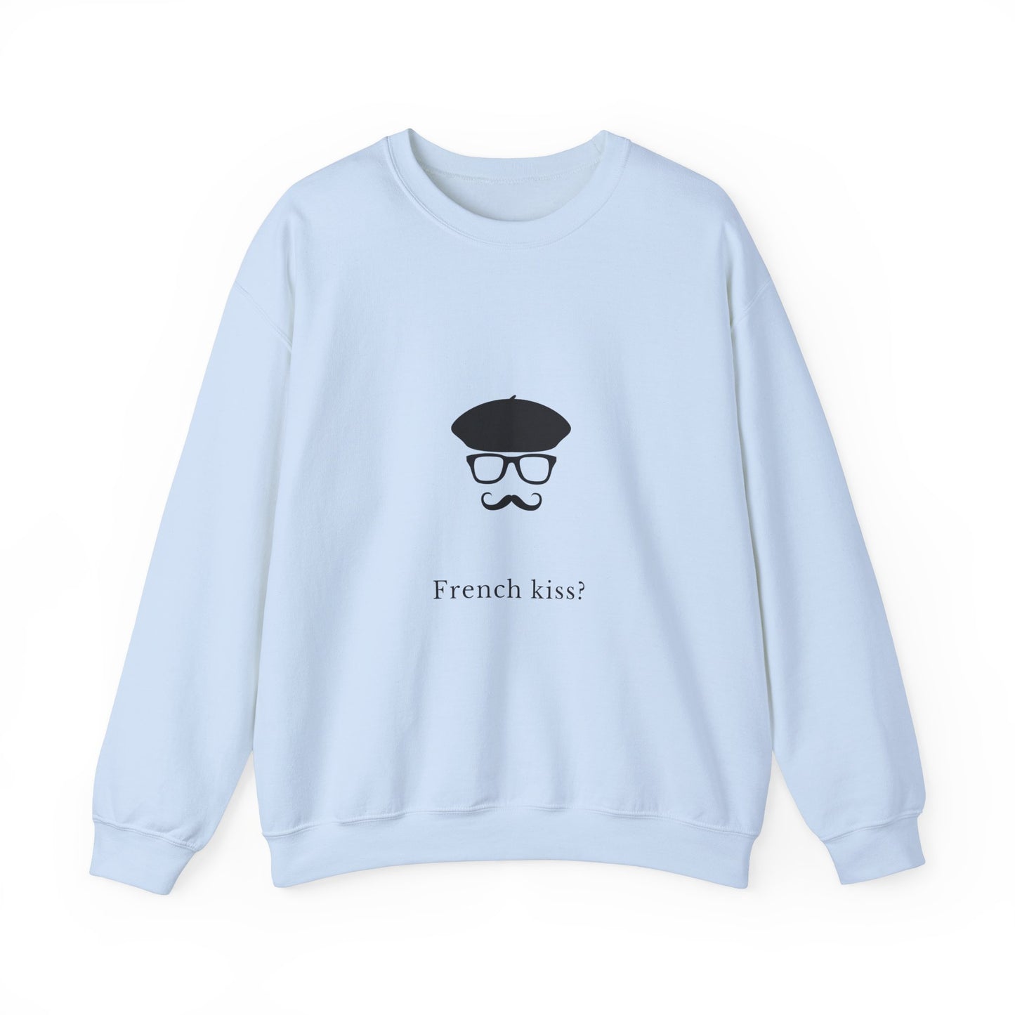 Man French Kiss? Adult Sweatshirt