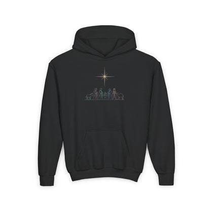 Jesus Nativity Kids/Teen Hoodie