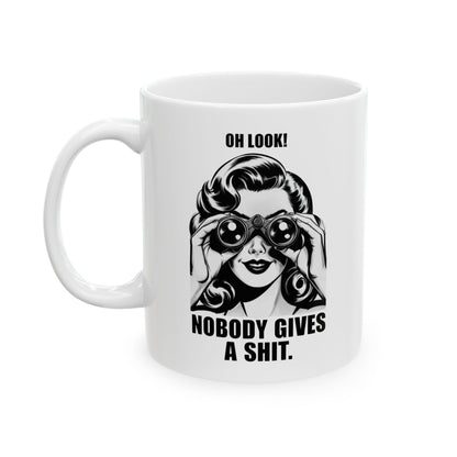 Oh Look! Nobody Gives a Shit. Mug