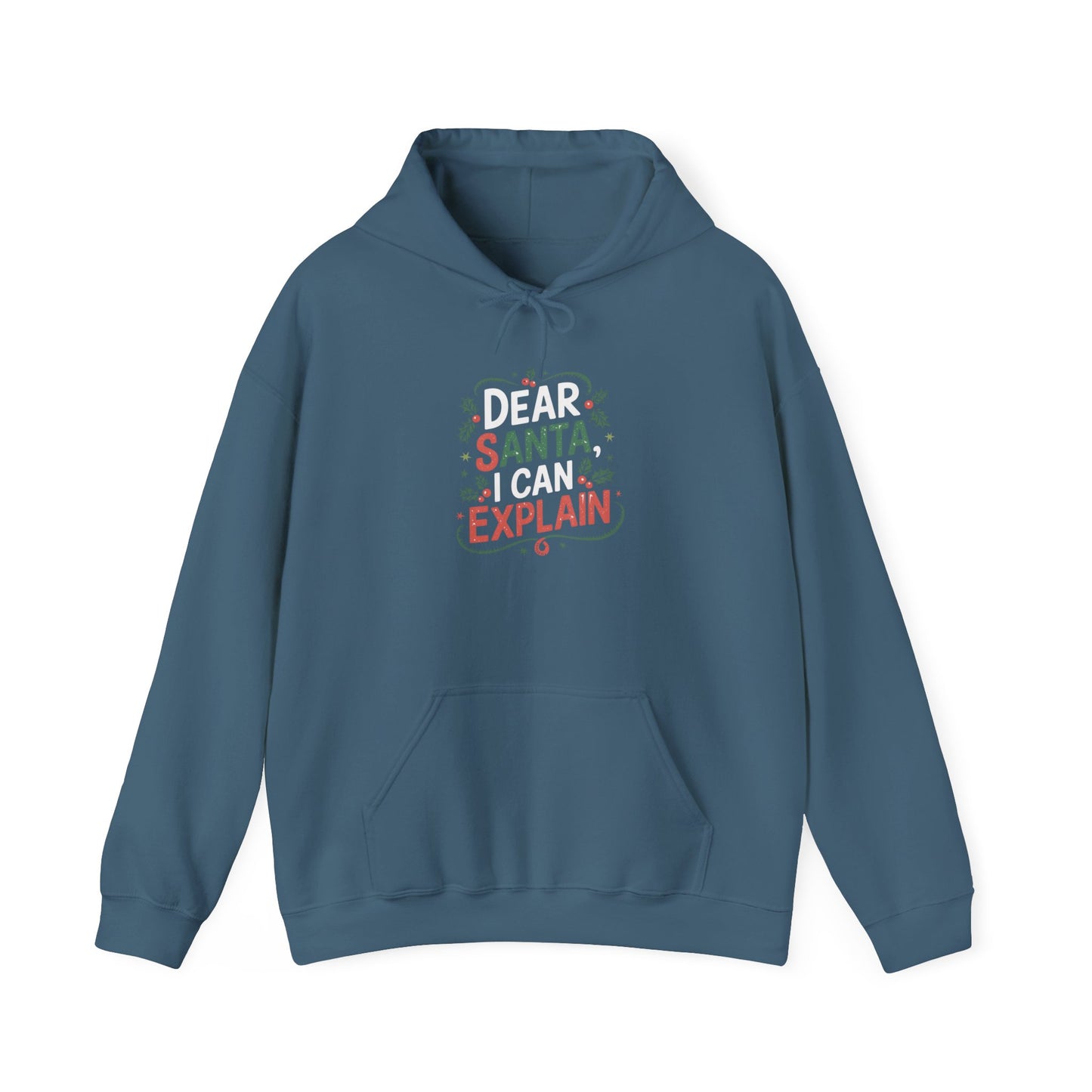 Dear Santa, I Can Explain Adult Hoodie