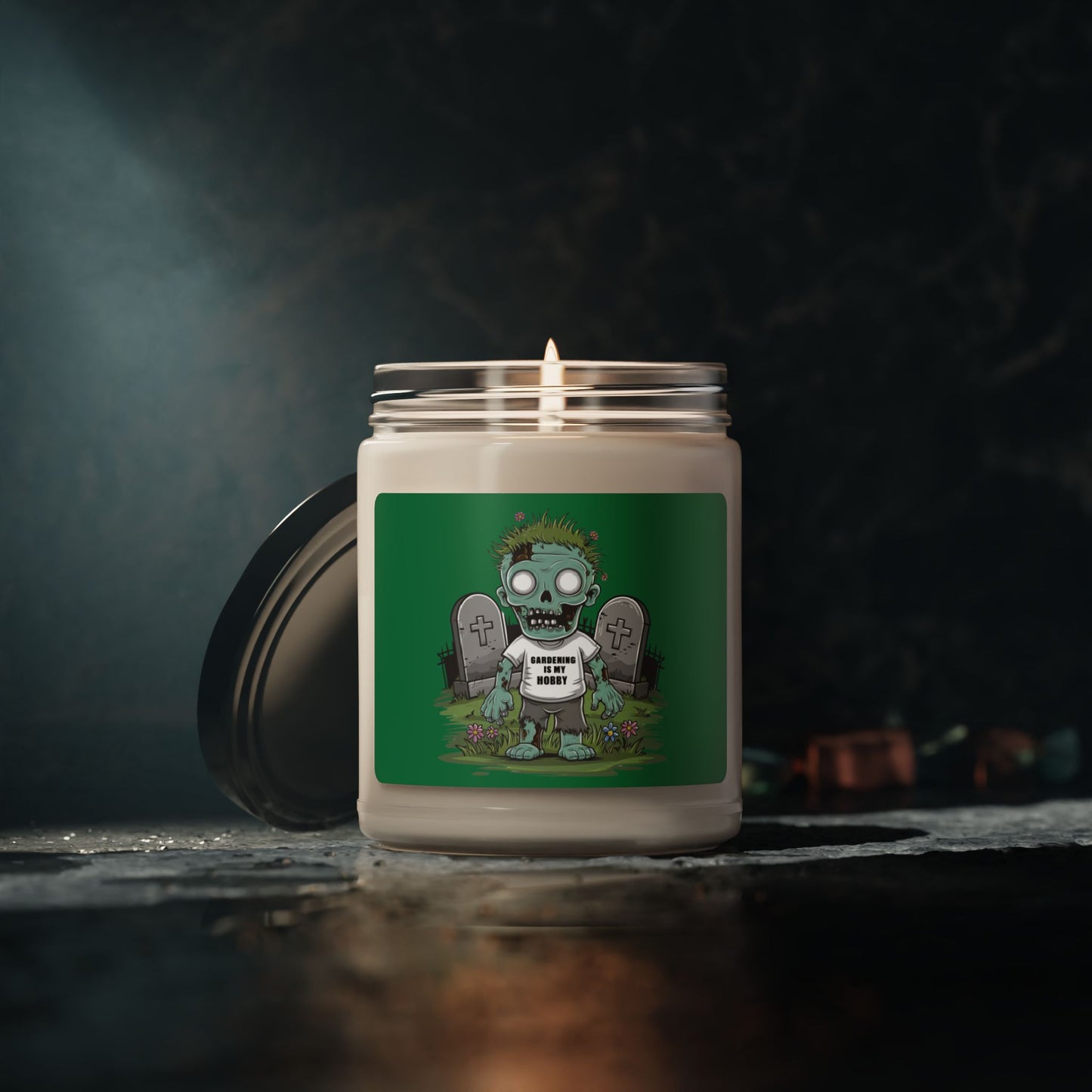 Gardening Is My Hobby Halloween Candle