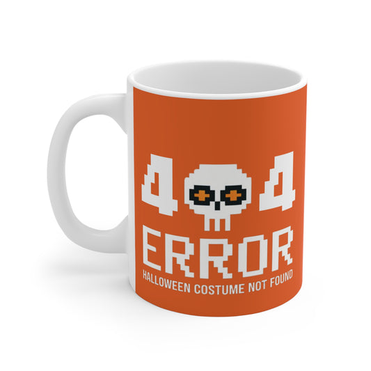 404 Error Halloween Costume Not Found Mug