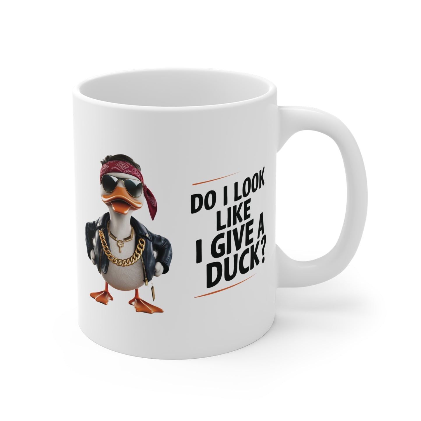 Do I Look Like I Give A Duck Mug Male