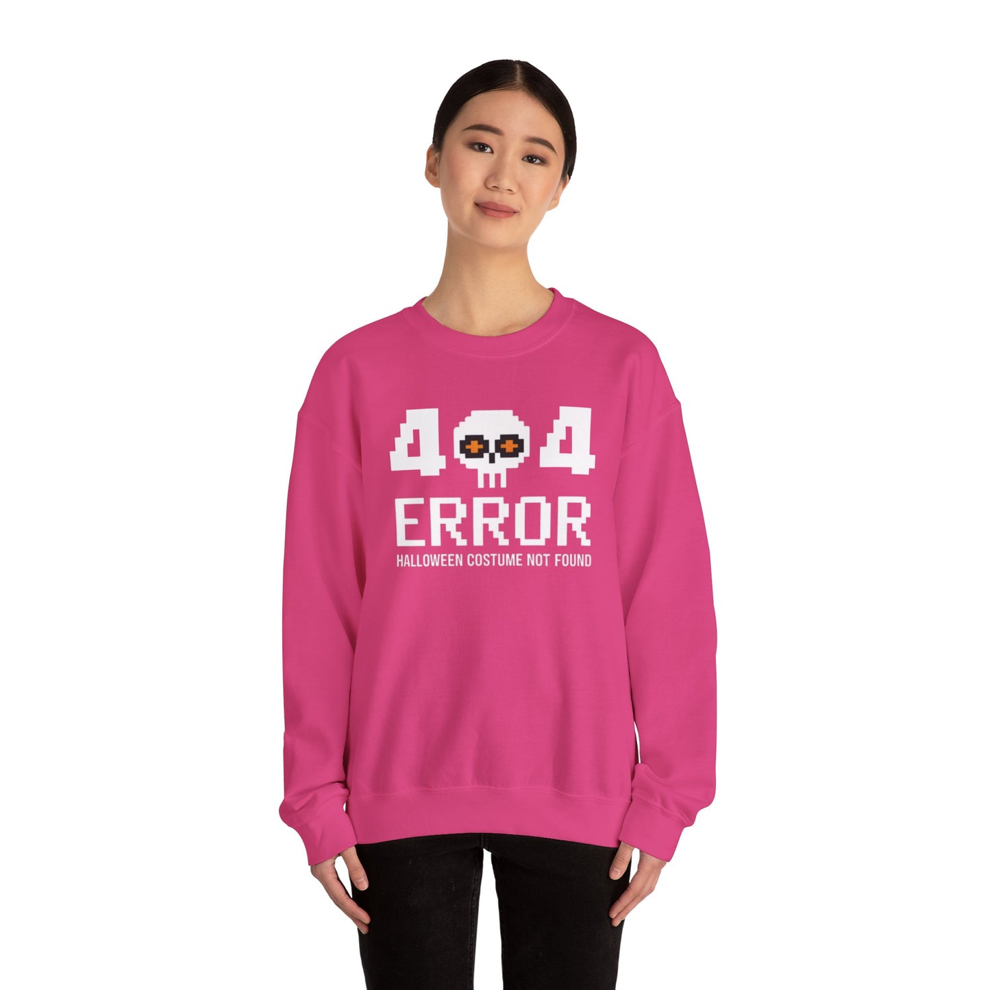 404 Error Halloween Costume Not Found Sweatshirt