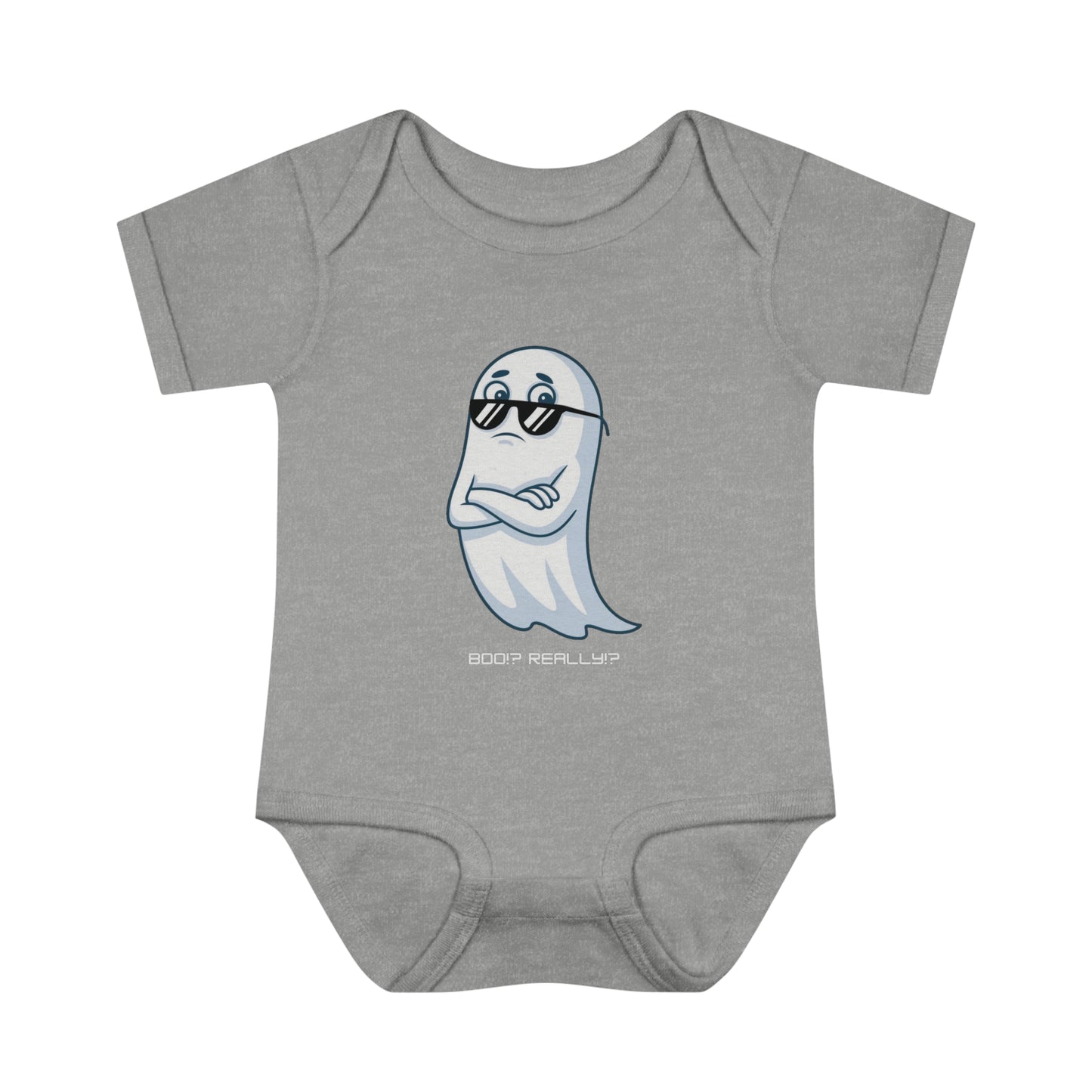 Boo!? Really?! Infant Baby Rib Bodysuit