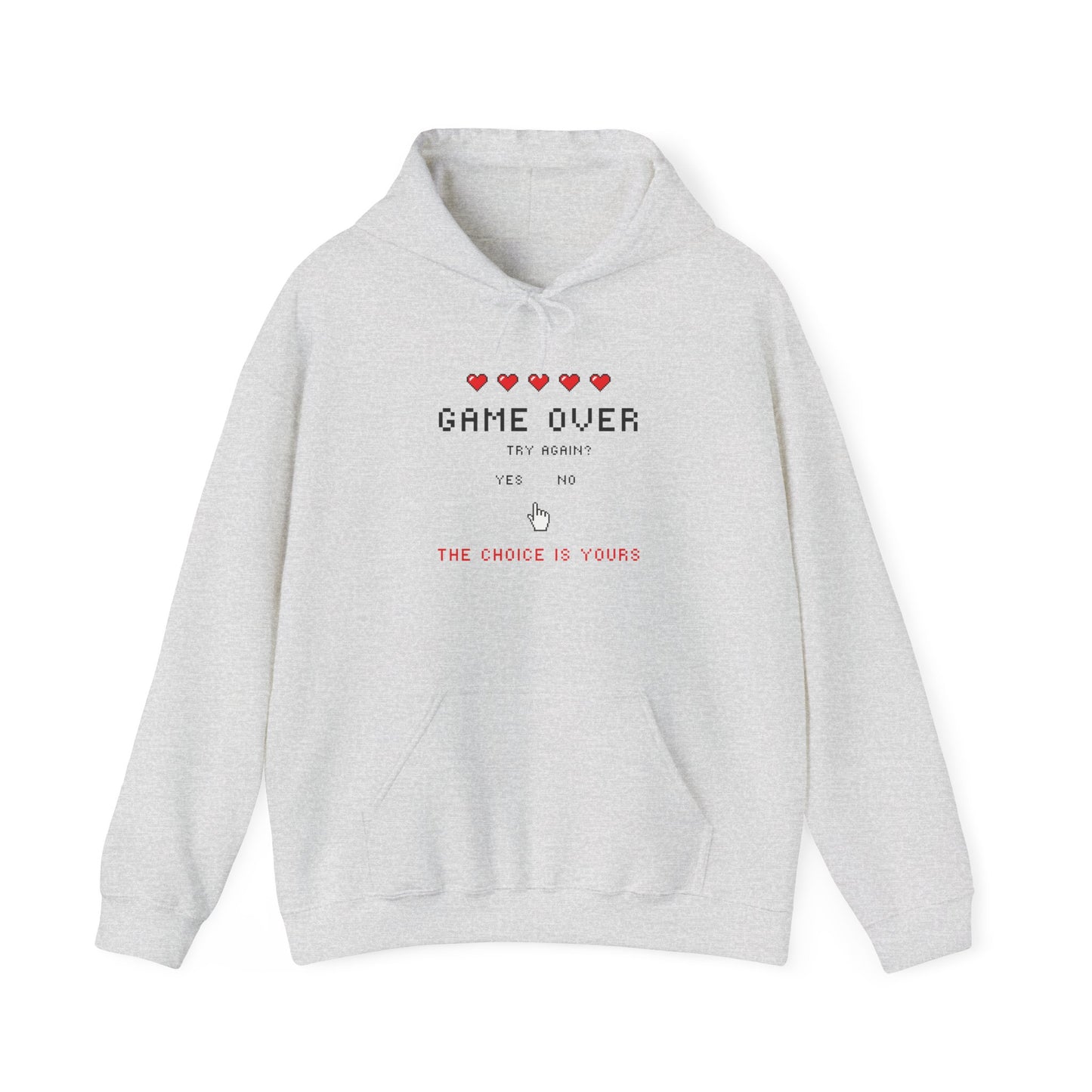 GAME OVER Adult Hoodie