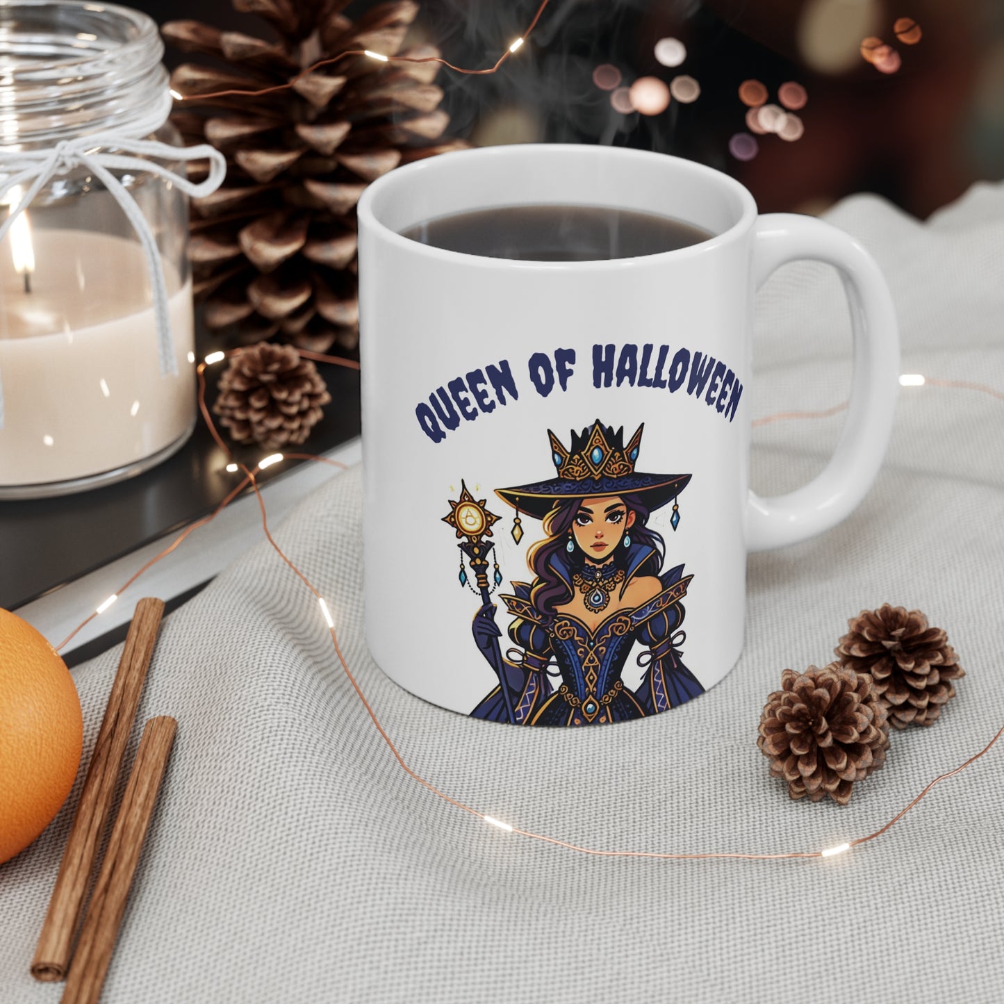 Queen of Halloween Mug