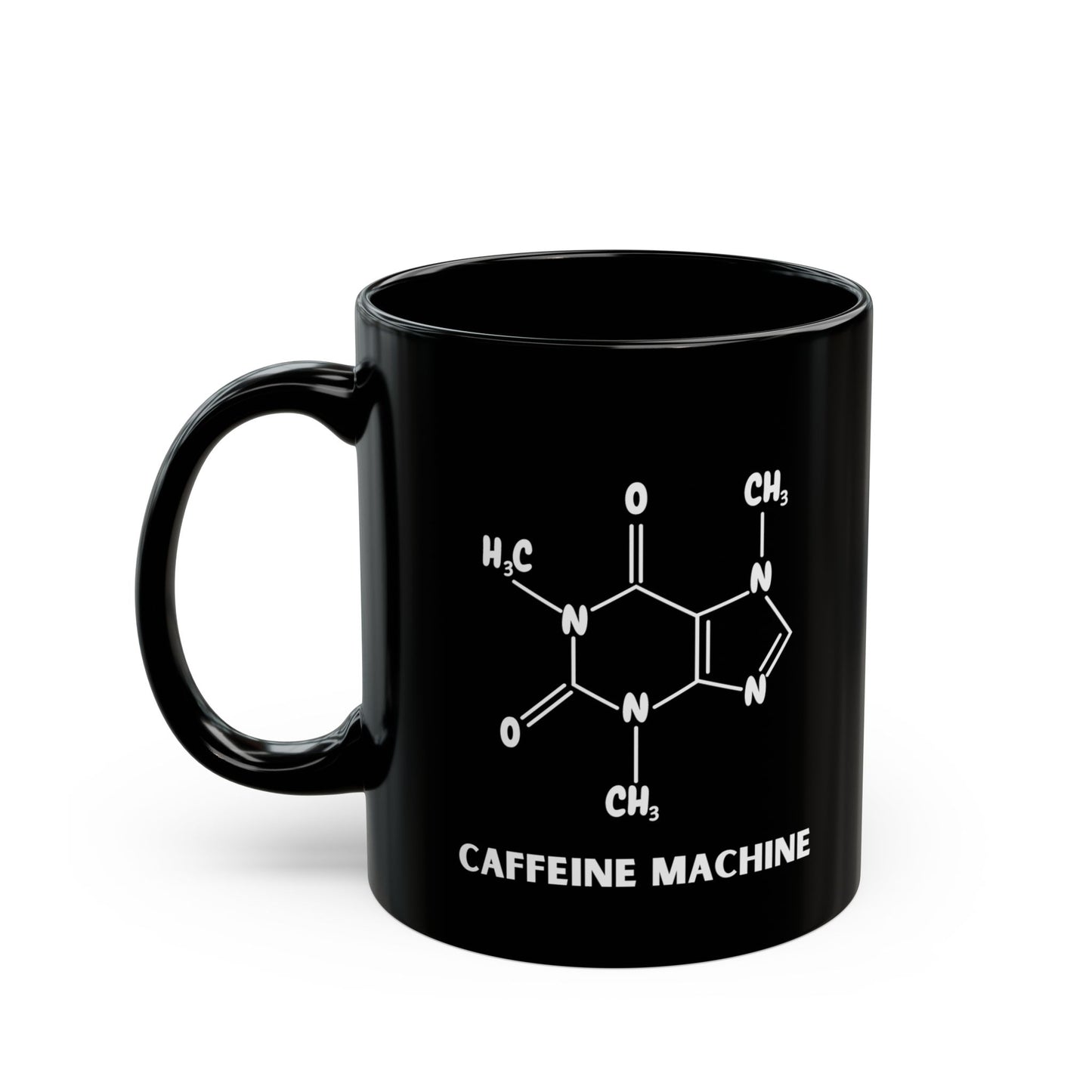 Caffeine Machine Mug (Black)