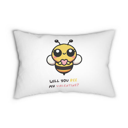 Will You Bee My Valentine Pillow