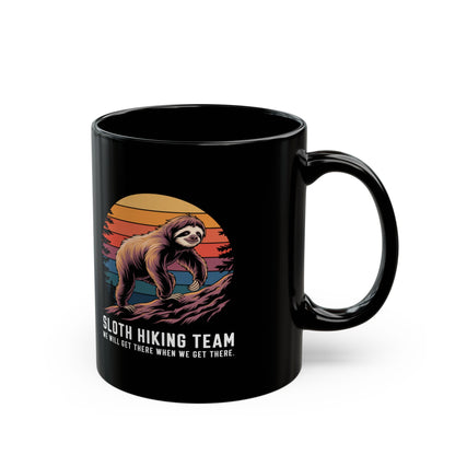 Sloth Hiking Team Mug