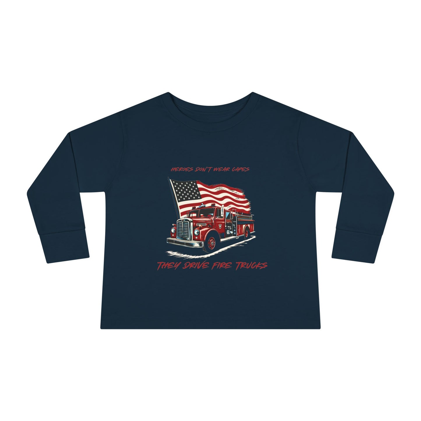 Firemen Pride Toddler Long Sleeve T-shirt