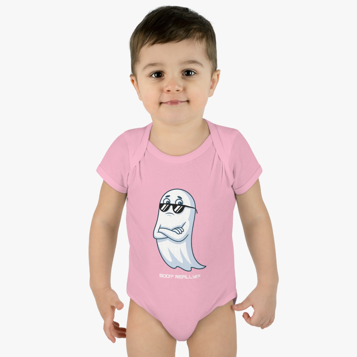 Boo!? Really?! Infant Baby Rib Bodysuit