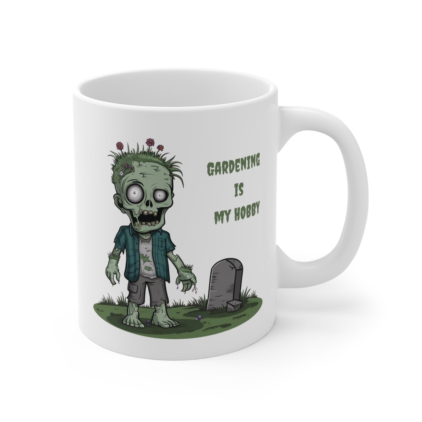 Gardening Is My Hobby Halloween Mug 4