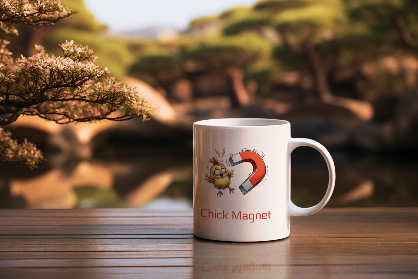 Chick-approved Chick Magnet Mug