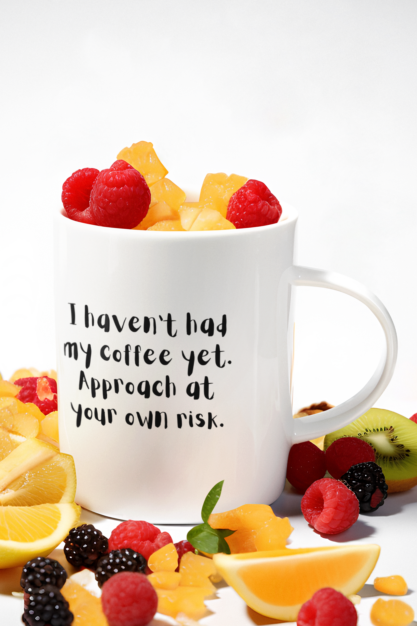 Approach at Your Own Risk Mug for Coffee Lovers