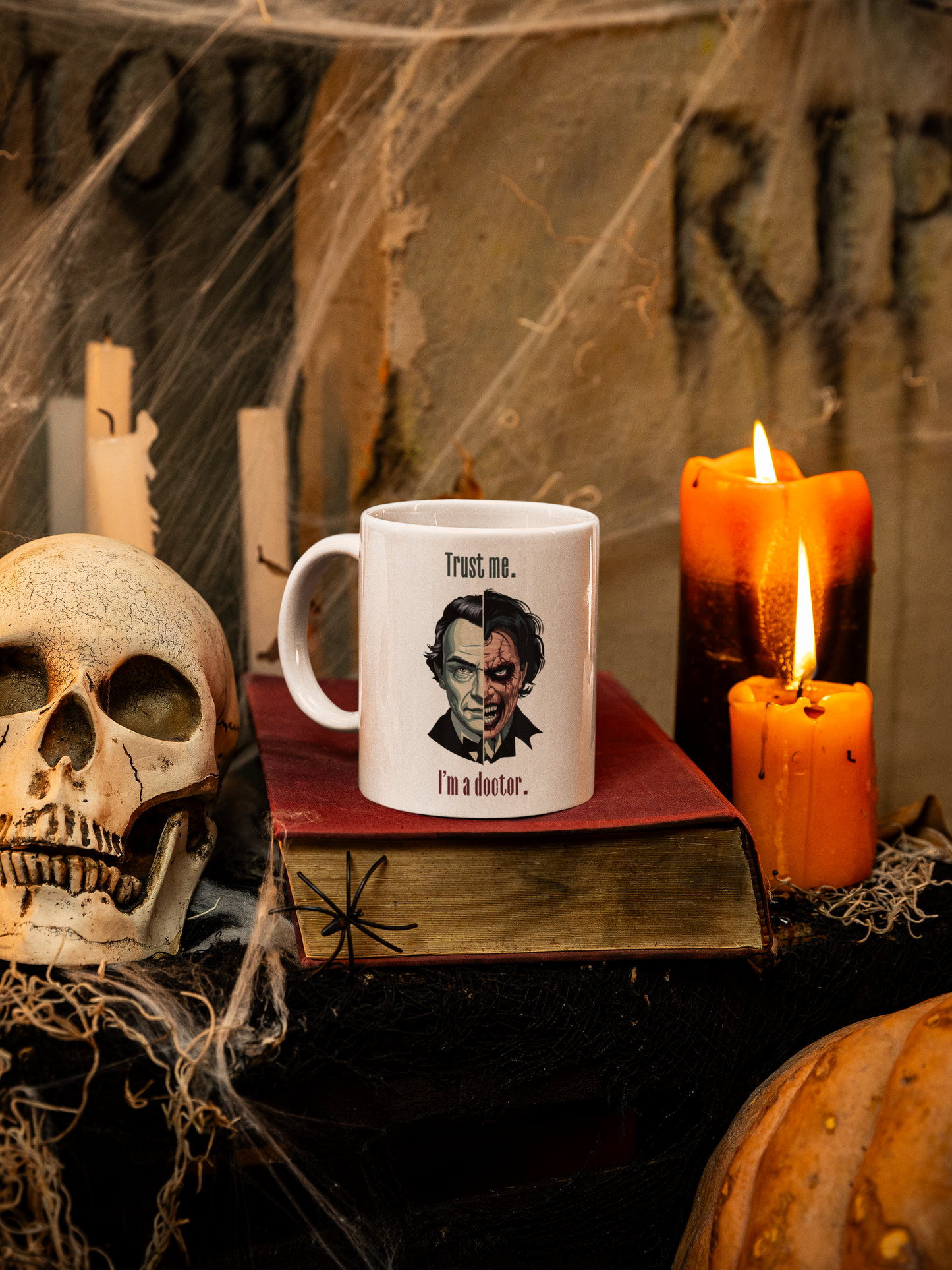 Trust Me I'm A Doctor Halloween Mug