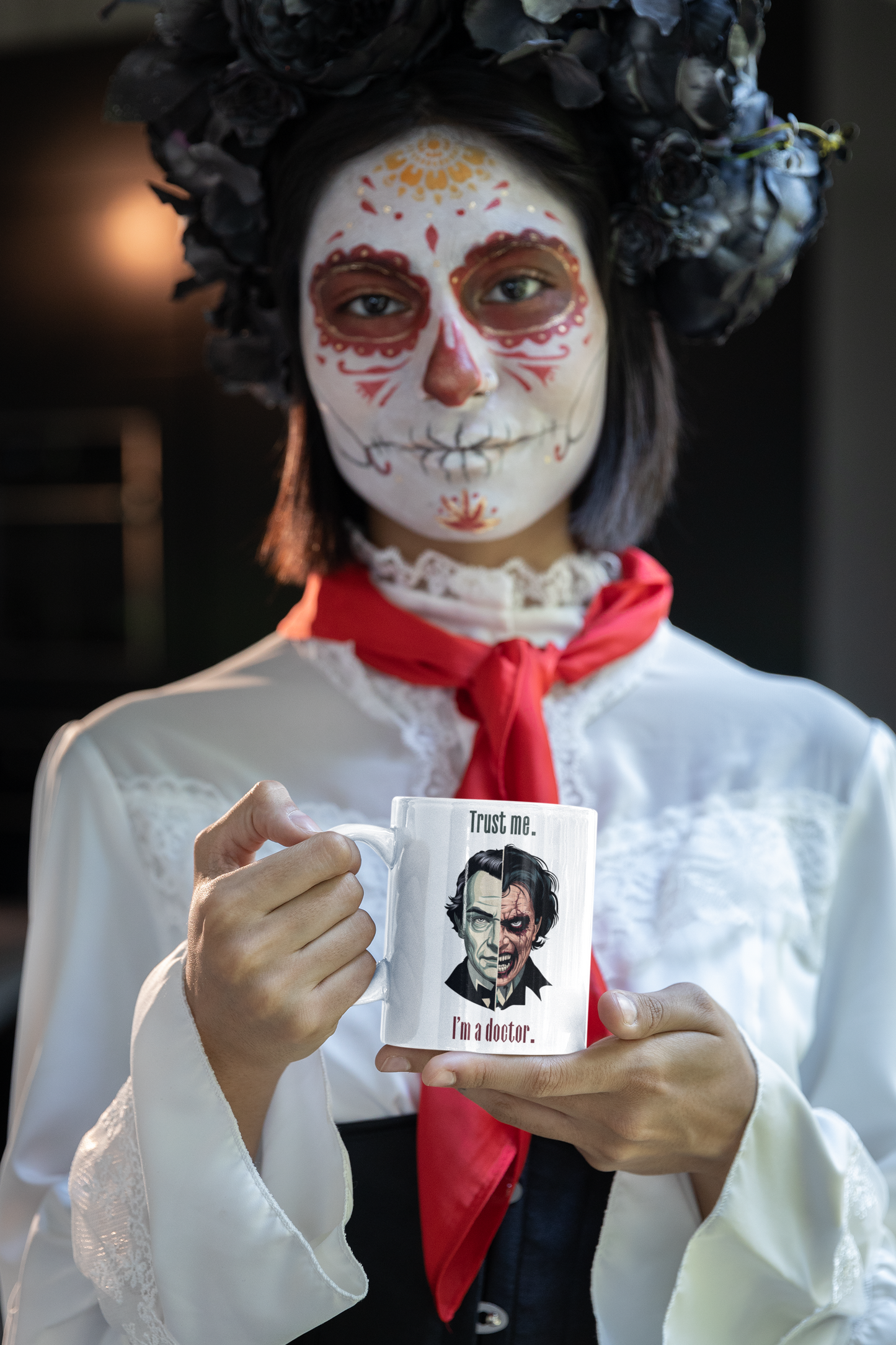 Trust Me I'm A Doctor Halloween Mug