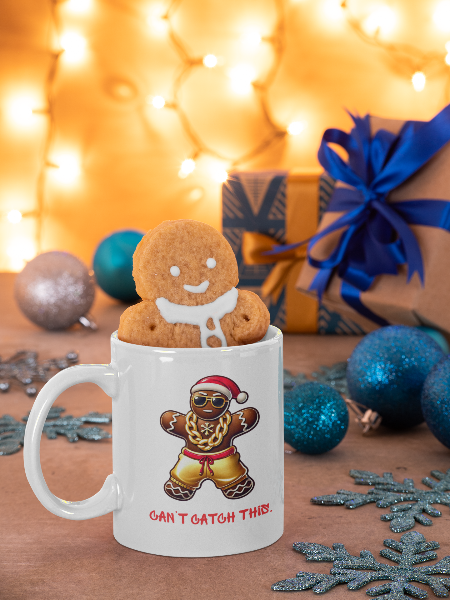 Can't Catch This Gingerbread Man Mug