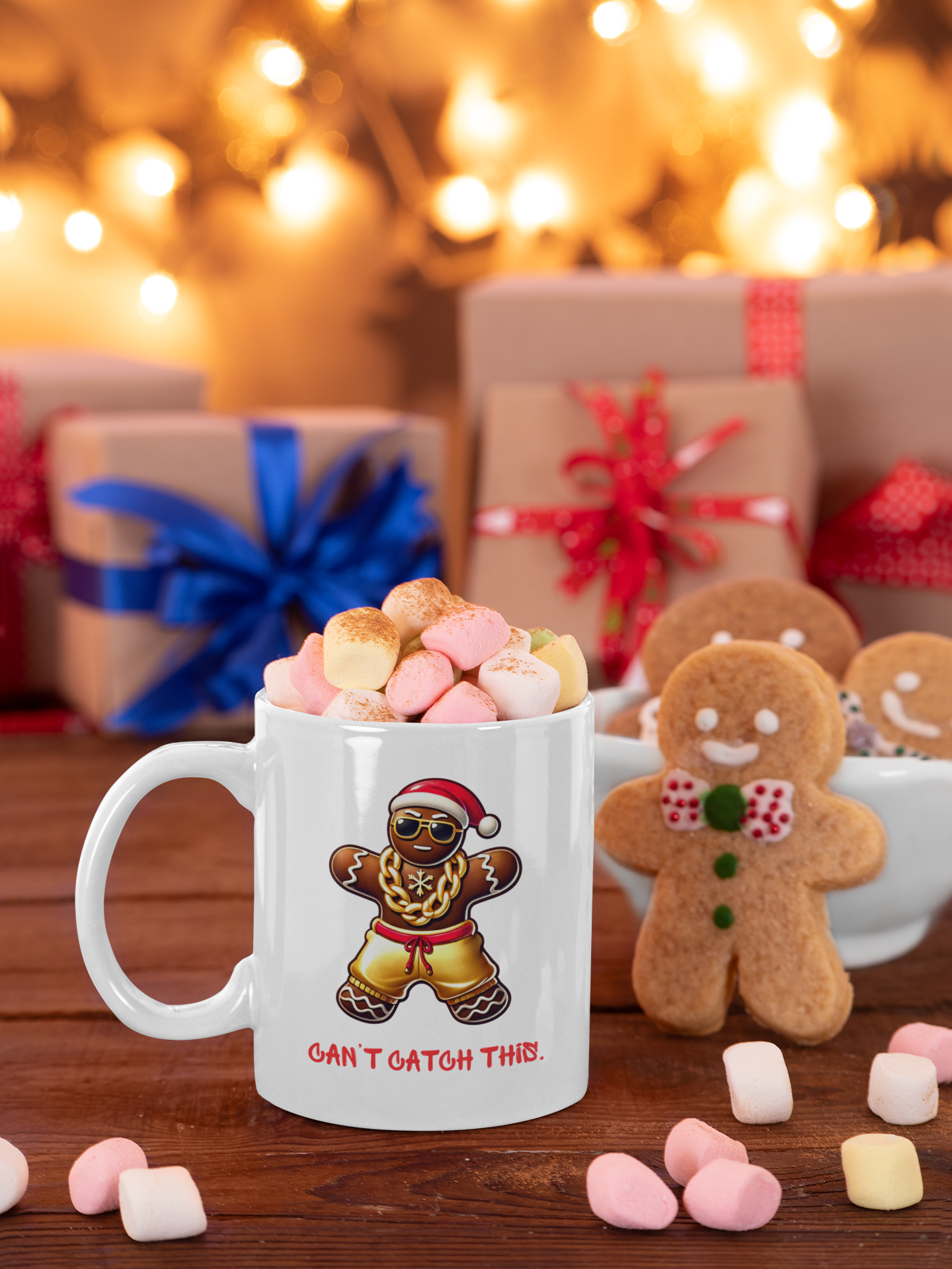 Can't Catch This Gingerbread Man Mug