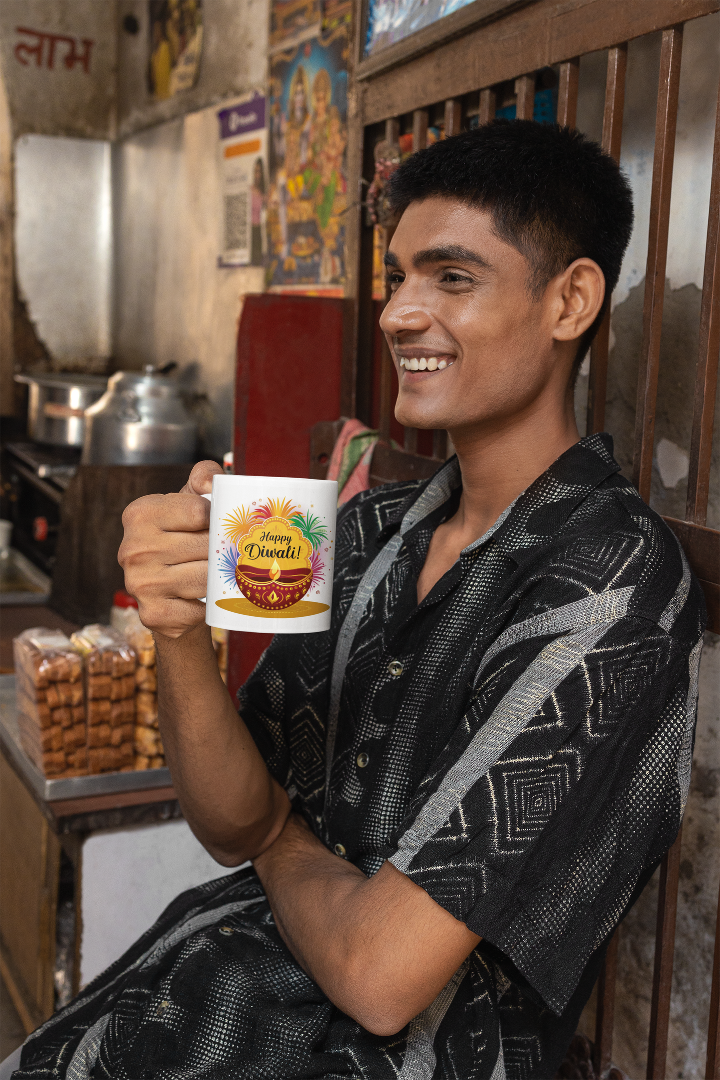 Fireworks Diwali Mug